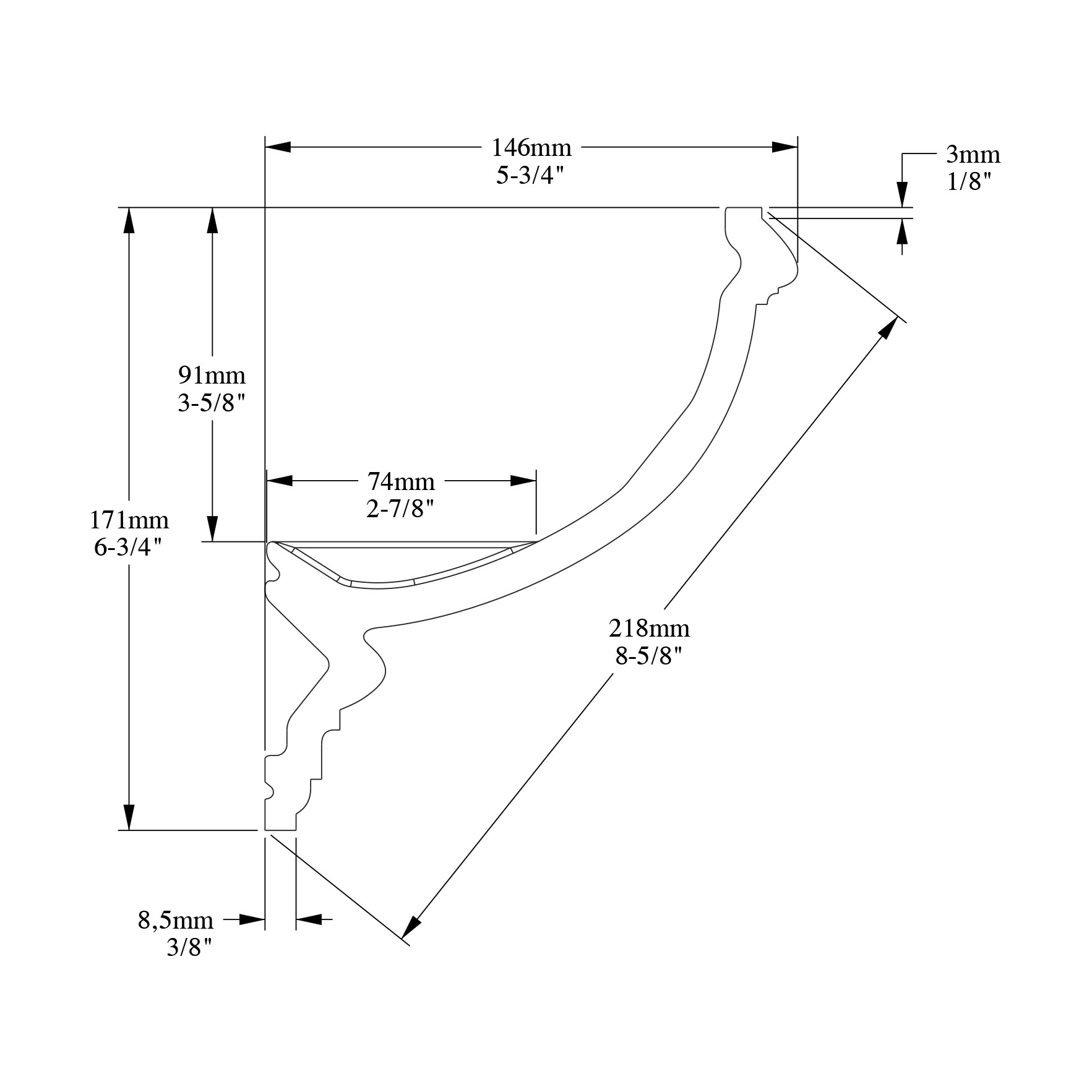 Cornice Moulding For Indirect Lighting - Click Image to Close