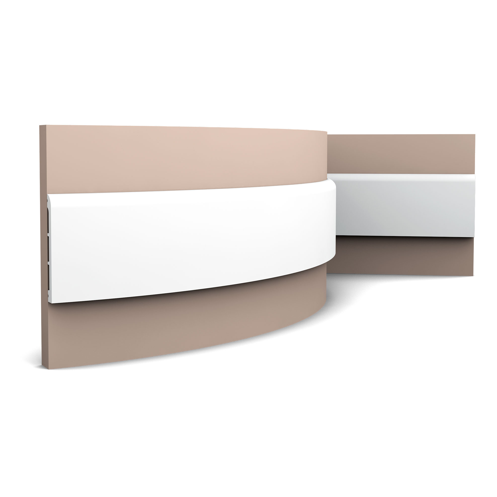 Flexible Baseboard/Panel Moulding - Click Image to Close