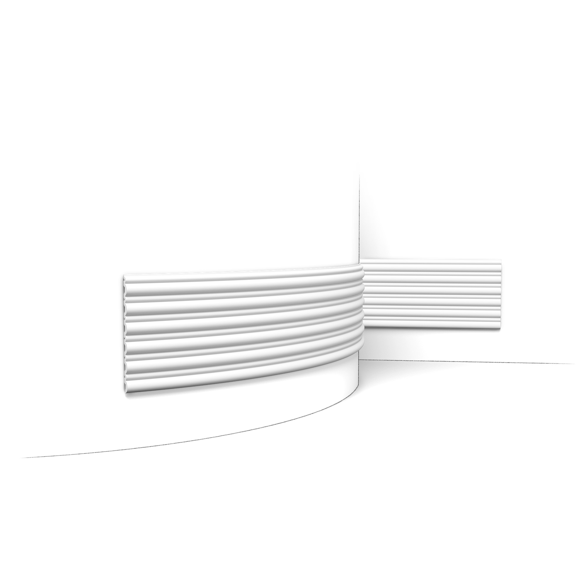 Flexible 3D Flute Wall Panel
