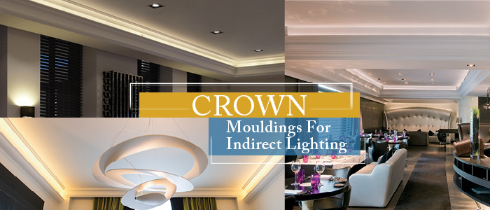 Crown Moulding For Indirect Lighting, Styrofoam Crown Molding With Led Lights