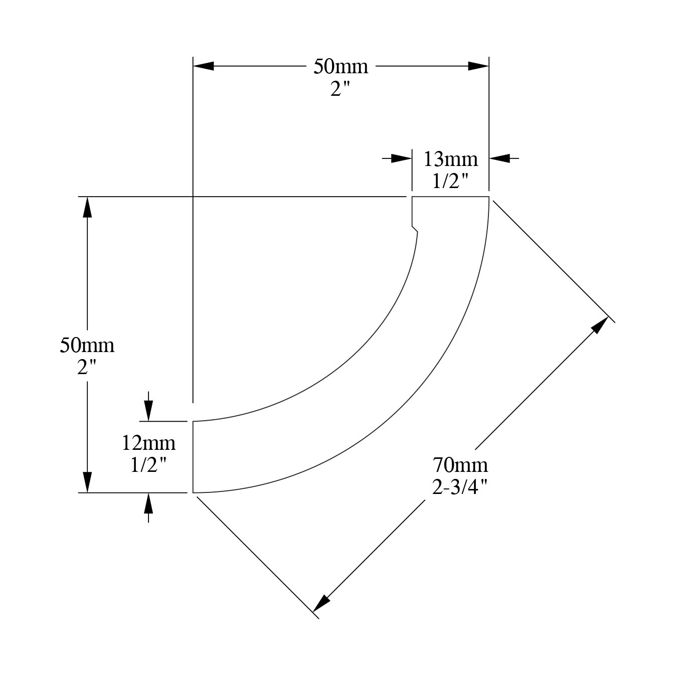 Crown Moulding Sample - Click Image to Close